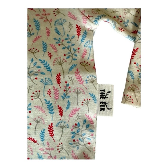 NWTS The Elk, boutique brand long sleeve onesie with ruffles - Picture 3 of 5